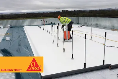 ***Sika - Sarnaweld indukciós rögzítés lapostetőkhöz