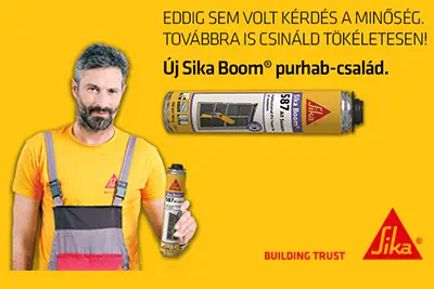 ***Sika - Megérkezett a Sika Boom purhab­­-család Magyarországra is