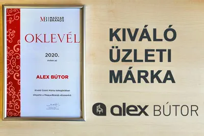 ***Alexbutor - 2020-ban is Magyar Brands díjban részesült az Alex Bútor!