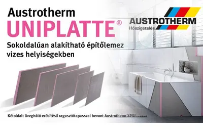 ***Austrotherm - Austrotherm UNIPLATTE® építőlemezekkel