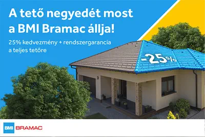 ***Bramac - A tető negyedét most a BMI Bramac állja!