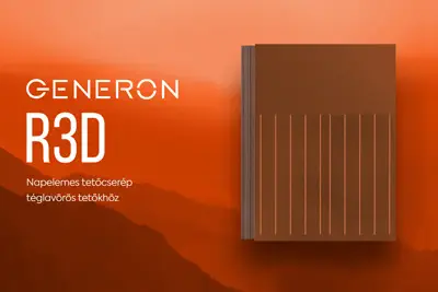 ***Terrán - Pirosan is naprakész tetőcserép