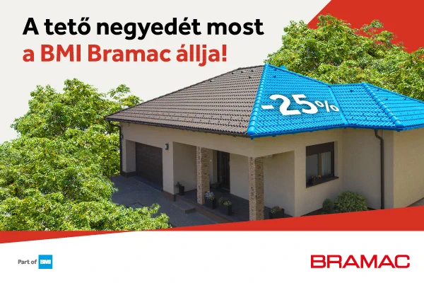 ***Bramac - Tavaszi megújulás: 25% kedvezmény a BMI Bramac jóvoltából!