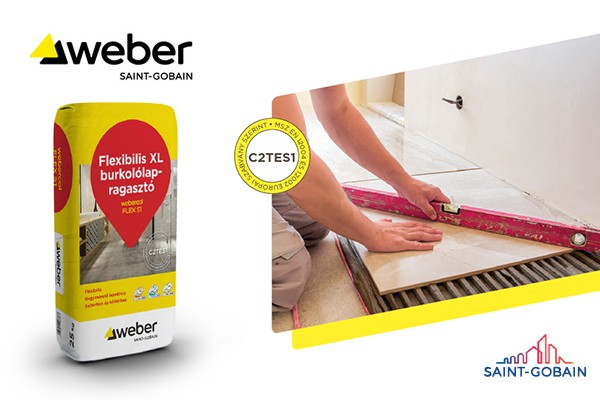 Weber - Webercol FLEX S1 - Extra flexibilis burkolólap-ragasztó