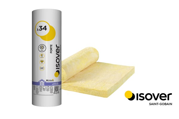 Isover - 🌟 ISOVER FORTE - Önhordó típusú üveggyapot filc
