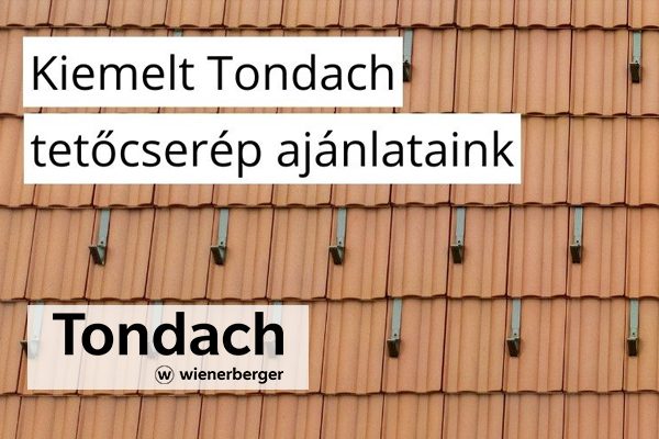 Tondach - Kedvezményes ajánlatban a Tondach kerámia tetőcserepek - FusionColor és FusionProtect bevonattal