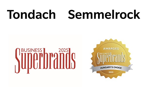Wienerberger - Superbrands elismerés a Tondach és Semmelrock márkáknak