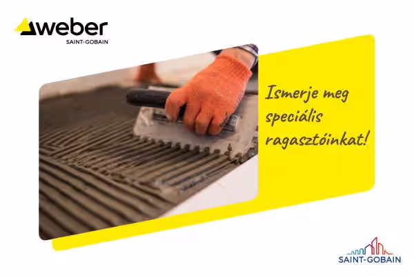 ***Weber - Könnyebb zsák - azonos teljesítmény: új generációs burkolatragasztók a Webertől