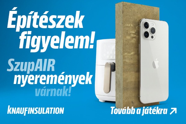 Knauf - Elindult nagyszabású építész nyereményjátékunk, méghozzá szupAIR ajándékokkal!