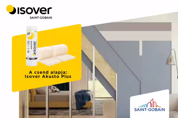 ***Isover - A csend alapja: Isover Akusto Plus Rigips rendszerekben