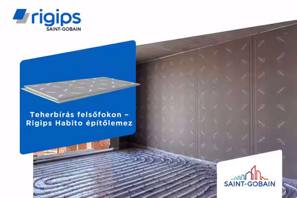 ***Rigips - Rigips Habito® - amikor a belső fal teherbíró felületté válik