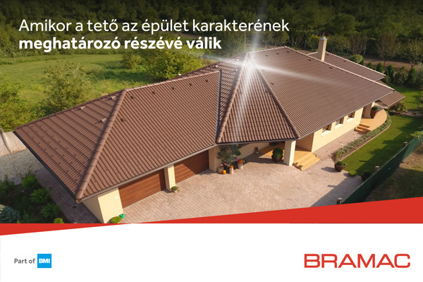 Bramac - Amikor a tető az épület karakterének meghatározó részévé válik