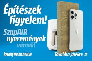 Knauf - Elindult nagyszabású építész nyereményjátékunk, méghozzá szupAIR ajándékokkal!