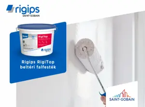 Rigips RigiTop - a Rigips rendszer befejező rétege