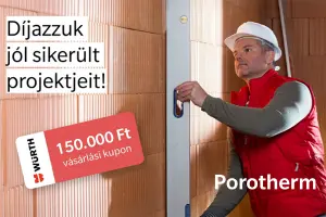 Porotherm Kivitelezői Nyereményjáték