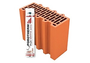 Porotherm 30 Feles Rapid Dryfix tégla