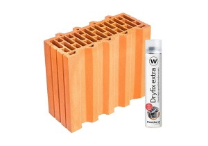 Porotherm 30 Feles Rapid Dryfix tégla