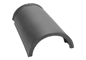 Sajtolt sima XXL gerinccserép rögzítőkapoccsal