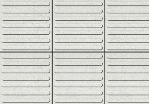 Taktilis kő bordás fehér