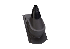 Antennakivezető szett egyenesvágású hornyolt tetőcserepekhez